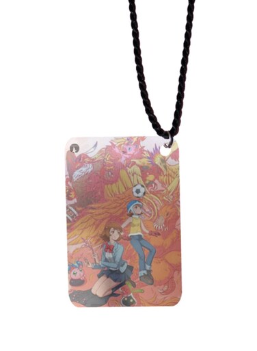 Digimon Printed Car Mirror Pendant