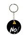 No Printed Keychain
