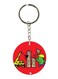 The Hulk Printed Keychain