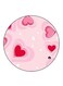 Hearts Printed Fridge Magnet Multicolour