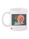 Cartoon Character Printed Coffee Mug White/Grey/Brown 11ounce