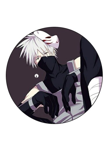 Anime Naruto Printed Fridge Magnet Multicolour