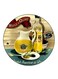 Food Printed Fridge Magnet Multicolour