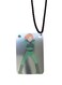 Adnan With Lina Printed Car Mirror Pendant