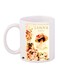 L'Amour Printed Coffee Mug White/Pink/Green 11ounce