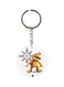 Double Sided Anime Digimon Printed Keychain