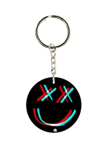 Printed Single Sided Keychain