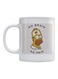 No Brain No Pain Homer Simpson Printed Ceramic Mug White/Yellow/Brown 350ml
