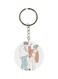 Couple Printed Keychain