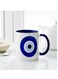 CafePress Nazar Amulet Evil Eye Protection Mugs 11 oz (325 ml) Ceramic Coffee Mug