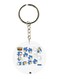 Double Sided Sonic Printed Keychain