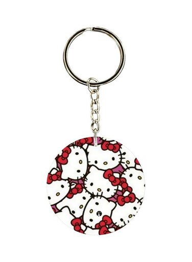 Hello Kitty Printed Keychain