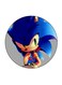 Video Game Sonic Printed Fridge Magnet Multicolour