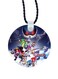 Sonic Printed Car Mirror Pendant