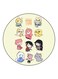 Adventure Time Themed Printed Fridge Magnet Yellow/k/Black