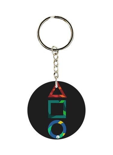 Double Side Printed Keychain