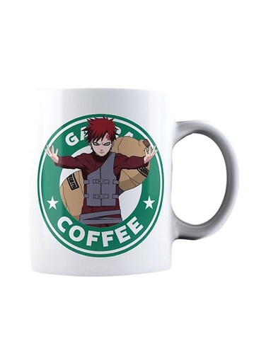 Gaara Anime Coffee Mug White
