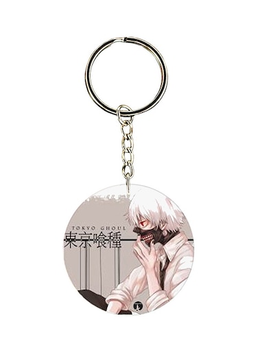 Anime Tokyo Ghoul Keychain White/Grey