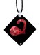Printed Car Mirror Pendant