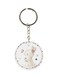 Cartoon Themed Single Sided Keychain