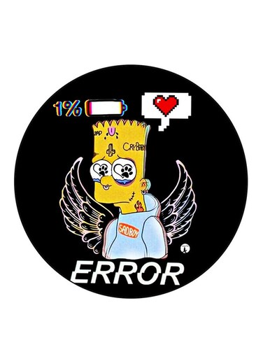 Simpsons Printed Fridge Magnet Multicolour
