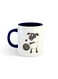 Eid Al-Adha Sheep Printed Mug White/Navy