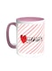 Happy Mother's Day Printed Coffee Mug Pink/White 11ounce