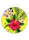 Flowers Printed Fridge Magnet Multicolour