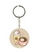 Paw Printed Keychain