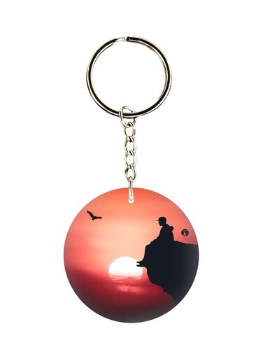 Double Side Printed Keychain