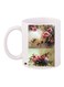 Floral Printed Coffee Mug White/Pink/Green