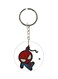 Spiderman Printed Dual Sided Keychain