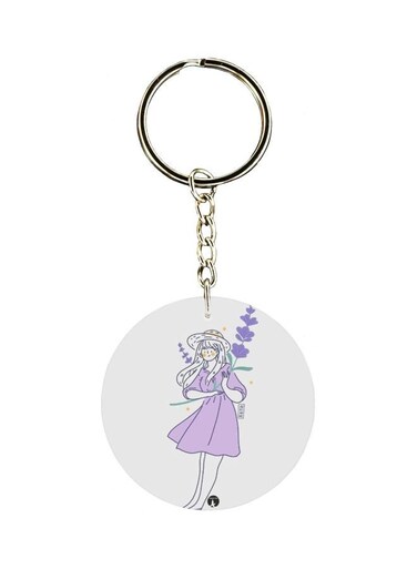 Character Printed Keychain