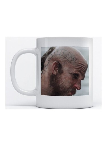 Mug Floki Vikings For Coffee and Tea White 350ml