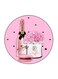 Gift Printed Fridge Magnet Pink/White/Black 5.5cm