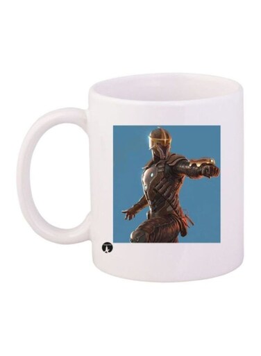 Nova Corps Printed Coffee Mug White/Blue/Brown