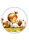 Baby Printed Fridge Magnet Multicolour