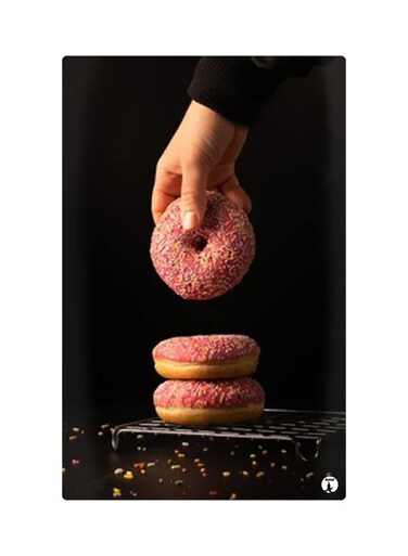 Printed Fridge Magnet Multicolour 8.5x0.4x5.5cm