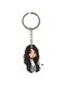 Cartoon Girl Printed Keychain