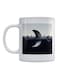 Sharks Printed Mug White/Black/Grey