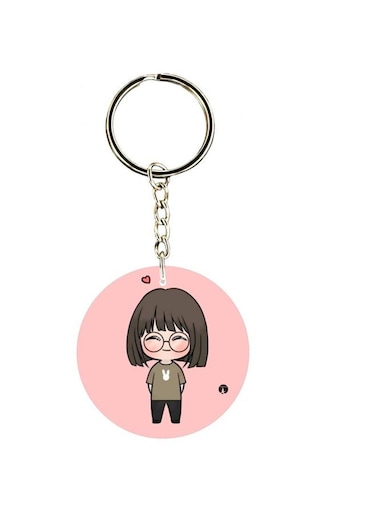 Anime Printed Keychain