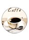 Coffee Printed Fridge Magnet Multicolour