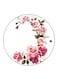 Flowers Printed Fridge Magnet Multicolour