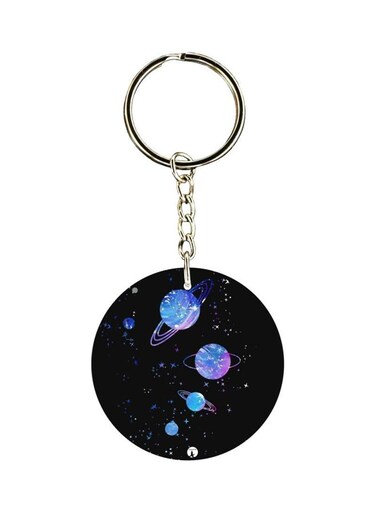 Planets Themed Keychain