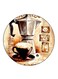 Vintage Art Printed Fridge Magnet Multicolour