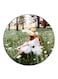 Girl Printed Fridge Magnet Multicolour