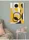 Abstract Wall Painting Multicolour 40x60cm