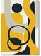 Abstract Wall Painting Multicolour 40x60cm