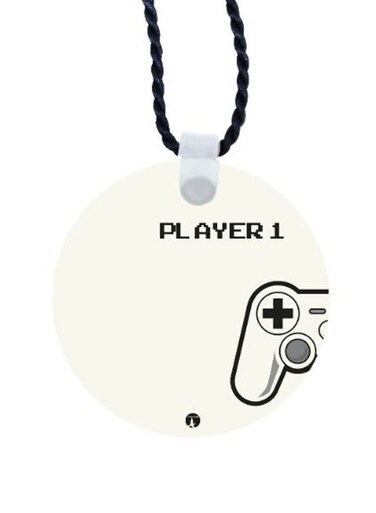 Joystick Printed Car Mirror Pendant