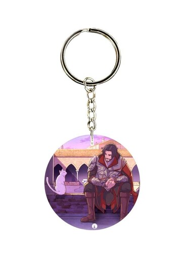 Assassin's Creed Double Side Printed Keychain